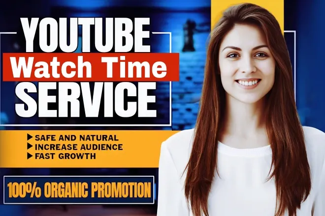 YouTube Channel promotion 4000 watch time hours for monetization 100% Guarantee