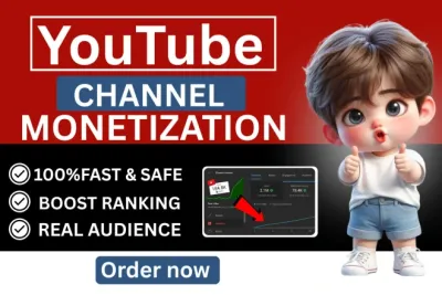 Organic Channel promotion to complete YouTube monetization Requirement