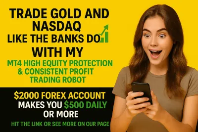 I will provide you with fore trading robot compatible with gold and nasdaq