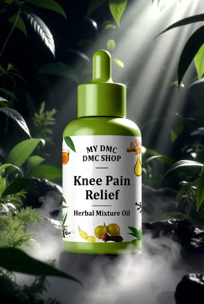 Knee Pain Herbal Mixture Oil