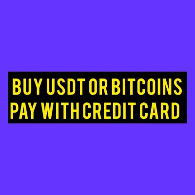 I will Sell You USDT You pay with credit Card