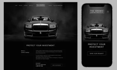 I will create luxury and premium website